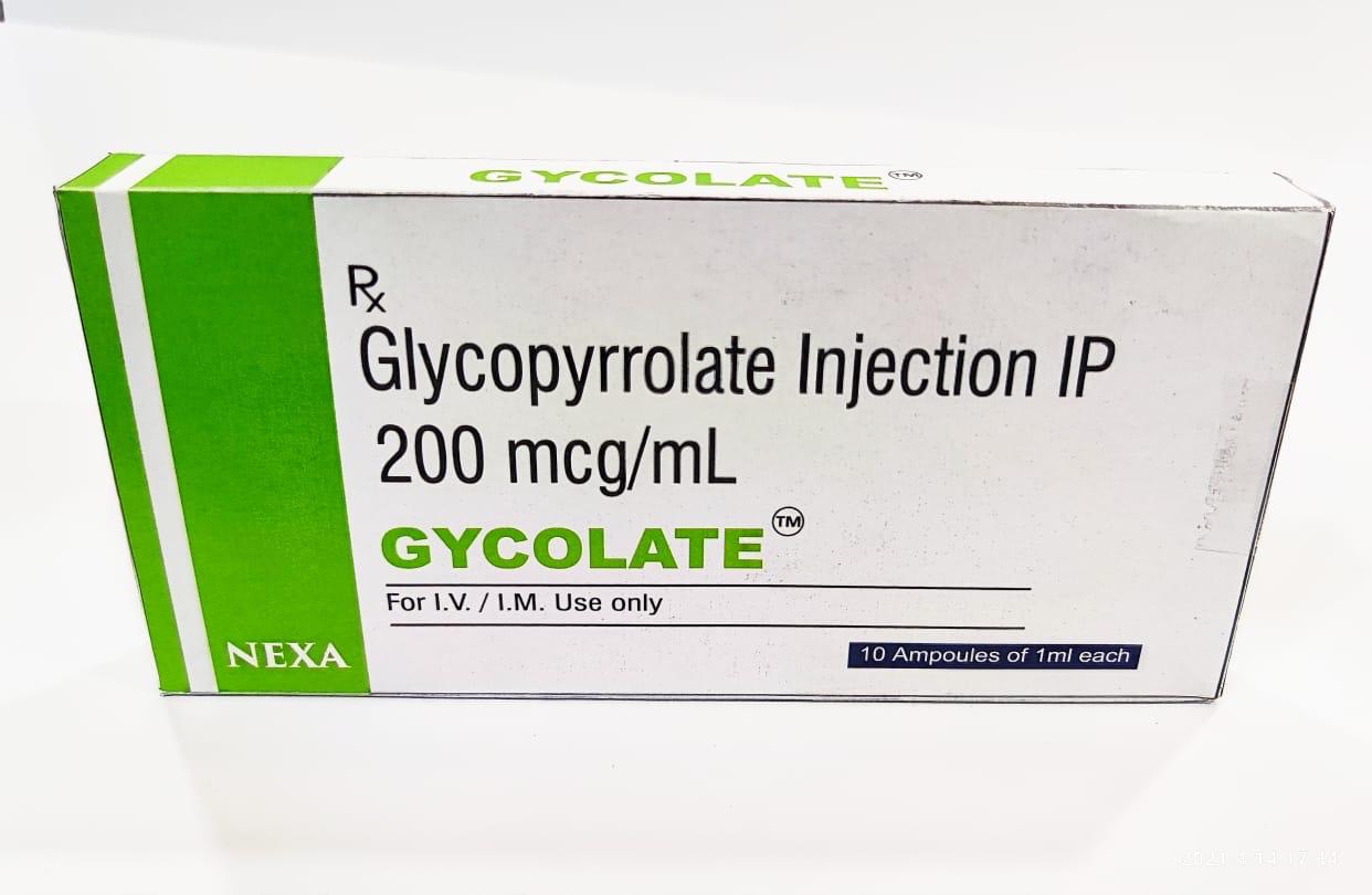 Gycolate - Glycopyrrolate Injection