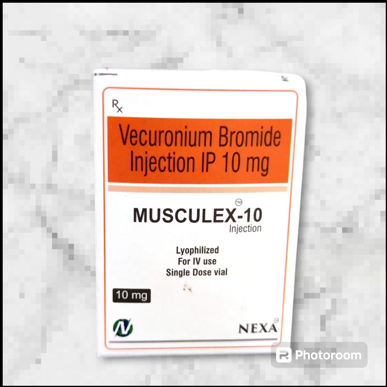 MUSCULEX-10 - Vecuronium Bromide