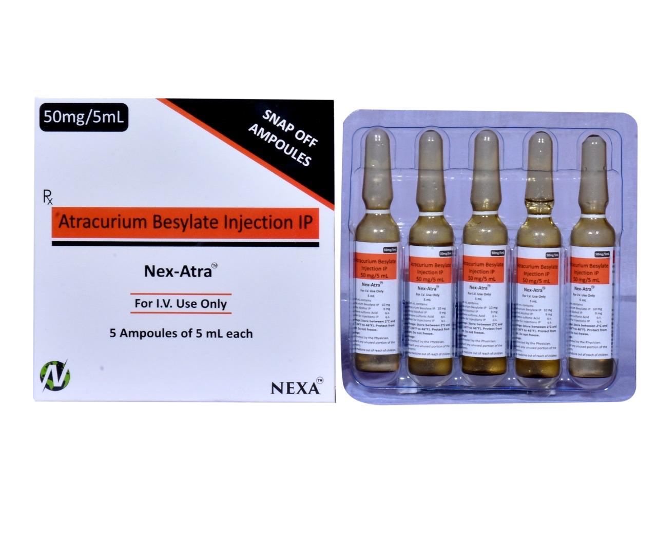 Nex-Atra - Atracurium Besylate 50mg