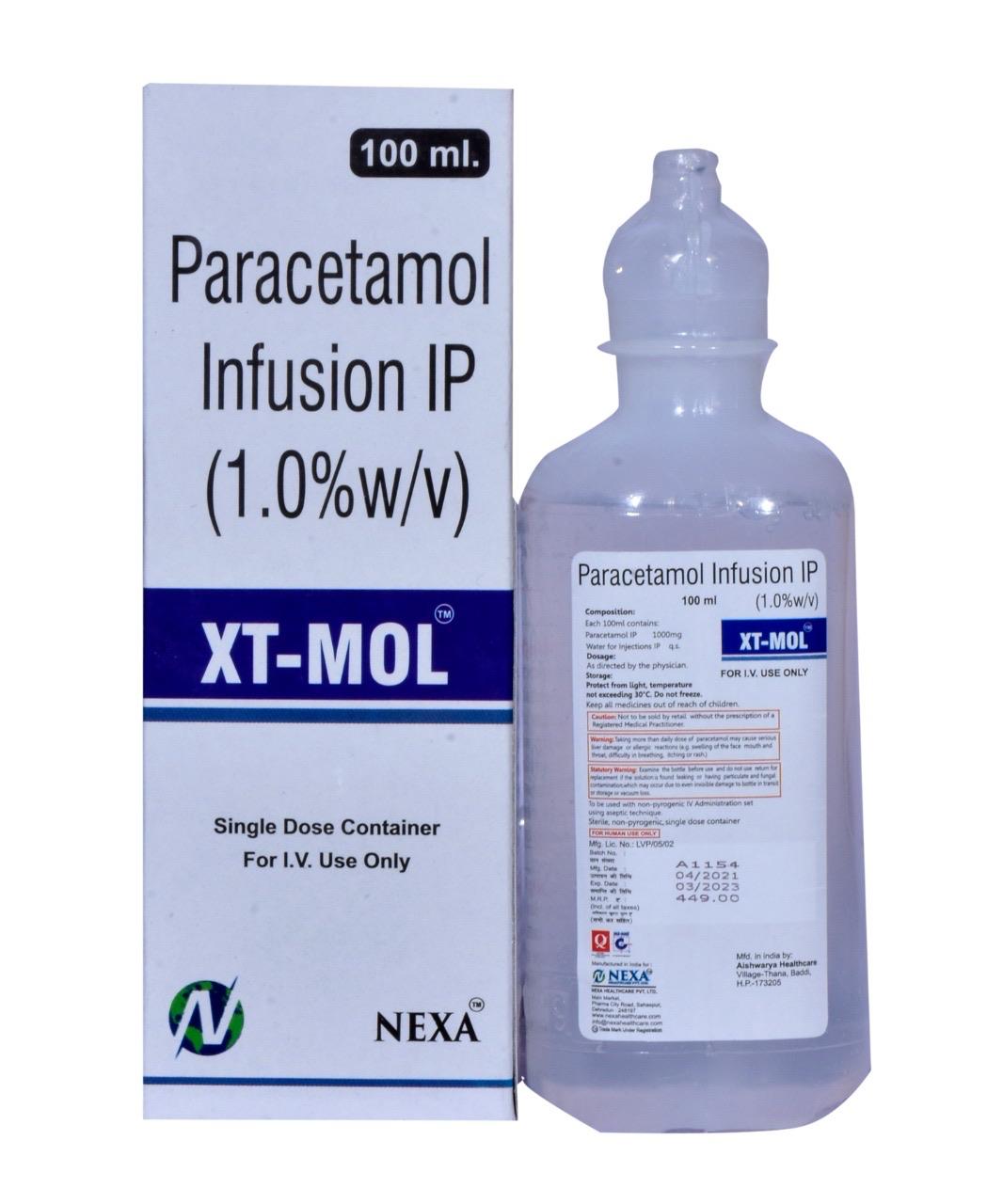 XT-MOL - Paracetamol Infusion