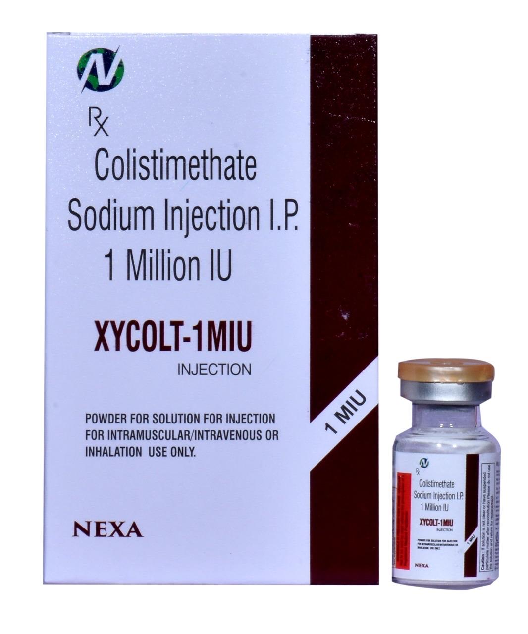Xycolt-1MIU - Colistimethate Sodium